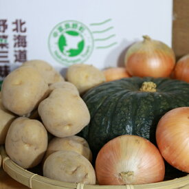 【ふるさと納税】野菜三昧　（玉ねぎ4kg、じゃがいも4kg、かぼちゃ1玉）