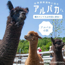 【ふるさと納税】アルパカのエサ [ビバカンパニー 北海道 剣淵町 14656186] アルパカのえさ アルパカ あるぱか エサ 餌 えさ