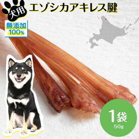 【ふるさと納税】 犬 おやつ 無添加 国産 エゾ鹿 アキレス 腱 (50g) 歯磨き 歯石 ガム 犬用 トリーツ ペットフード ドッグフード エゾシカ北海道ふるさと納税 ふるさと納税 北海道 浜頓別 通販 贈答品 贈り物