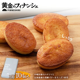 【ふるさと納税】 黄金のフィナンシェ 10個フィナンシェ 洋菓子 お菓子 スイーツ ハチミツ 蜂蜜 発酵 バター 道の駅 ふるさと納税 北海道 中頓別町