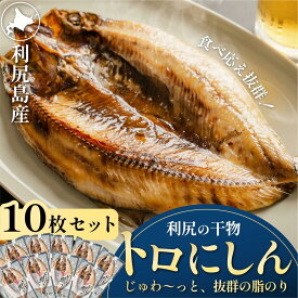 【ふるさと納税】干物 ニシン 開き 10枚 | トロにしん 北海道 利尻産 無添加 国産 干物 脂のり抜群 開き 干し ニシン 肉厚 冷凍 ギフト 焼き魚 20000円 2万円台 [1060009]