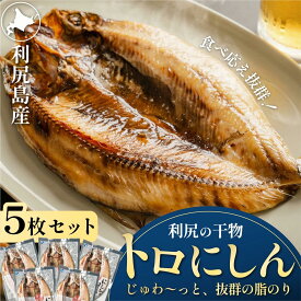 【ふるさと納税】干物 ニシン 開き 5枚 | トロにしん 北海道 利尻産 無添加 国産 干物 脂のり抜群 開き 干し ニシン 肉厚 冷凍 ギフト 焼き魚 12000円 1万円台[1060008]