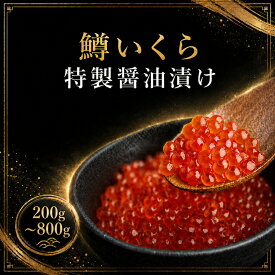 【ふるさと納税】 鱒いくら特製醤油漬け 選べる 200g 〜 800g いくら イクラ いくら醤油漬け イクラ醤油漬け いくら醤油漬 鱒いくら 鱒 マス 鱒卵 魚卵 海鮮丼 いくら丼 便利 絶品 新鮮 海鮮 魚介 魚介類 北海道 美幌町