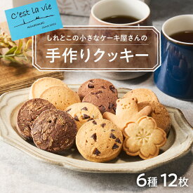 【ふるさと納税】北海道斜里町クッキー6種類詰め合わせ スイーツ 洋菓子 お菓子 全粒粉クッキー プレーン チョコチップ チョコチョコチップ ショコラアーモンド ナッツ 型抜きクッキー 北海道 斜里町【配送不可地域：離島・沖縄県】