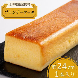 【ふるさと納税】 しっとり香る大人スイーツ ブランデーケーキ 24cm×1本 【 ふるさと納税 人気 おすすめ ランキング 菓子 ケーキ ブランデーケーキ ブランデー スイーツ 大人 甘い 美味しい 北海道 佐呂間町 送料無料 】 SRMJ034