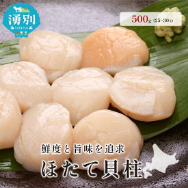 【ふるさと納税】オホーツク海産 冷凍 ほたて 貝柱 500g 帆立 ホタテ 刺身 玉冷 海鮮 魚介 国産 サロマ湖北海道 魚貝類 海の幸 生食用 刺身用 ホタテの刺身 素材本来の味 鮮度 うま味 つまみ お酒のあて