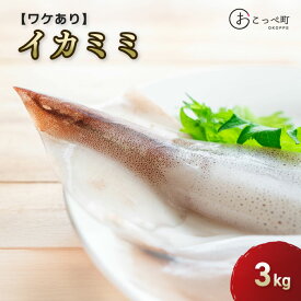 【ふるさと納税】ワケありイカミミ3kg【20027】