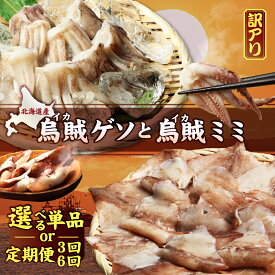 【ふるさと納税】【選べる単品 or 定期便(3回,6回)】【ワケあり】わけあって!イカゲソとイカミミ