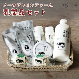 【ふるさと納税】ノースプレインファーム乳製品セット【23001】