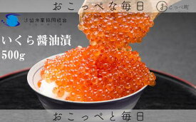 【ふるさと納税】おこっぺのいくら醬油漬500g