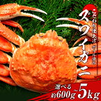 ズワイガニ 姿 ボイル 済 冷凍 選べる約600g～4kg 1尾～5尾 ずわい 蟹 カニずわいがに ズワイガニ ずわい蟹 ずわいガニ ズワイかに ずわいカニ 蟹 姿 カニ ボイル ズワイ姿 北海道ふるさと納税 白老 ふるさと納税 北海道