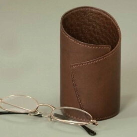 【ふるさと納税】tanikoオリジナル 眼鏡スタンド《厚真町》【Taniko leather】 レザー 革 革製品 作家物 手作り メガネ メガネスタンド 文房具 ギフト 北海道[AXAP015]