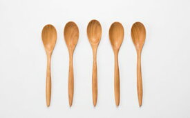 【ふるさと納税】北海道産 天然木の手づくり カレースプーン 5本セット（かばの木）《厚真町》【木工房TANAKA】 カレー スプーン 木製 天然木 カトラリー 日用品 雑貨 食器 北海道 [AXAU009] 20000 20000円