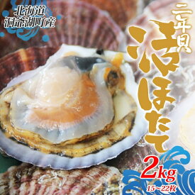 【ふるさと納税】【緊急支援品】 北海道産 活ほたて 2年貝 約 2kg 15枚～22枚 帆立 ホタテ ほたて 貝 魚貝 魚介 海産 海鮮 貝柱 噴火湾 刺身 焼き フライ 甘み 旨み 贈り物 自宅用 料理 生産者支援 生産者応援 産地直送 北海道 洞爺湖町　お届け：2025年2月初旬～2月末頃まで