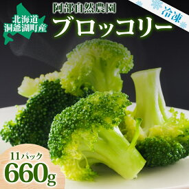 【ふるさと納税】役に立ちます 冷凍カット野菜 ブロッコリー60g×11袋　【野菜】