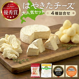 【ふるさと納税】＜世界チーズコンテスト受賞＞夢民舎はやきたチーズ大人気セット チーズ カマンベール スモーク モッツァレラ カチョカバロ 詰め合わせ 食べ比べ 贈答 ギフト 人気 国産 北海道 安平町 産地直送 人気 おすすめ 送料無料