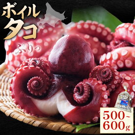【ふるさと納税】海鮮 日高町産 ボイルタコ 500～600g 食べきり 石崎水産 《30日以内に出荷予定(土日祝除く)》 北海道 日高町 蛸 たこ 海鮮 魚介類 おつまみ 晩酌 小分け 個包装 冷凍 真空冷凍 釜ゆで 北海道産 日高産 カルパッチョ 唐揚げ たこ飯 海産物 惣菜 お取り寄せ