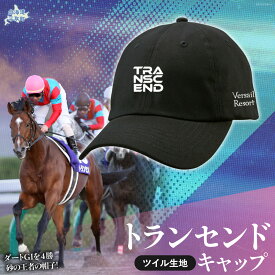 【ふるさと納税】【トランセンド】キャップ 【ふるさと納税 人気 おすすめ ランキング 馬 競馬 競走馬 引退馬 トランセンド 帽子 ぼうし キャップ 生活 日用品 日高 北海道 平取町 送料無料】BRTV151