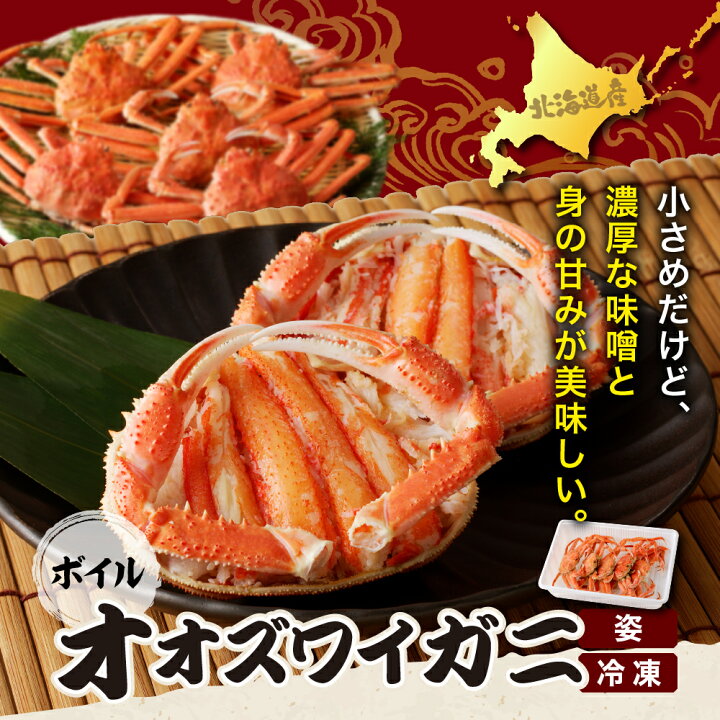 楽天市場】【ふるさと納税】ボイル オオズワイガニ 姿 (選べる：1kg 