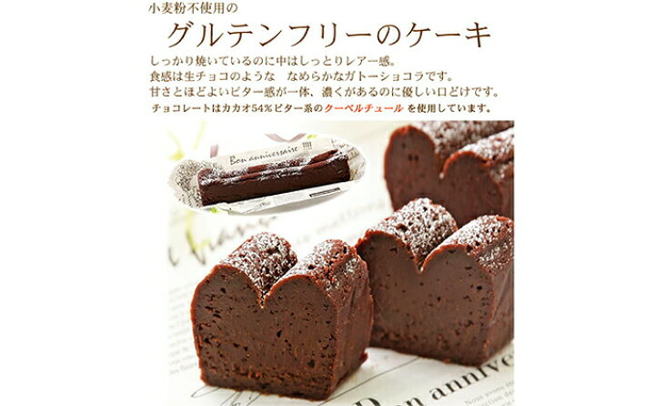ふるさと納税 リッチな味わい チョコレートケーキ とろける生ショコラ 北海道 新ひだか町の