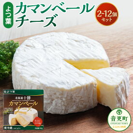 【ふるさと納税】「よつ葉」カマンベールチーズ セット＜選べる容量＞ 2個 4個 8個 12個（1個あたり90g）計180g～1.08kg よつ葉 チーズ カマンベールチーズ カマンベール 乳製品 おつまみ 晩酌 アヒージョ チーズフォンデュ 密封包装 冷蔵 北海道産