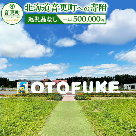 【ふるさと納税】【返礼品なし】北海道音更町への寄附 500,000円 北海道 音更町