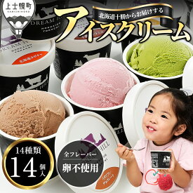 【ふるさと納税】ドリームドルチェ よくばり アイスクリーム セット 100ml×14個（14種） 北海道 スイーツ アイス 詰め合わせ ギフト 贈答用 冷凍 レビューキャンペーン対象品