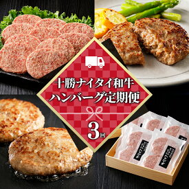 【ふるさと納税】十勝ナイタイ和牛 ハンバーグ 120g×8～20個 累計100万個突破 高評価★4.8 高評価ハンバーグ 国産 北海道 牛 豚 肉 牛肉 豚肉 国産牛 国産豚 黒毛和牛 人気 お取り寄せ ギフト 冷凍ハンバーグ 発送時期が選べる 定期便が選べる レビューキャンペーン対象品