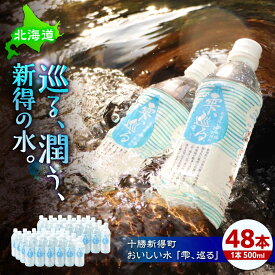 【ふるさと納税】北海道十勝新得町 おいしい水 「雫、巡る」 | 一般社団法人新得町観光協会[BNAI003]