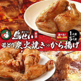 【ふるさと納税】種類が選べる！鳥せい本店 の 若どり 炭火焼き から揚げ おかずやおつまみに やわらかジューシー 温めるだけ 鶏肉 冷蔵 チキン お取り寄せ ソウルフード 唐揚げ ザンギ 北海道 清水町 送料無料