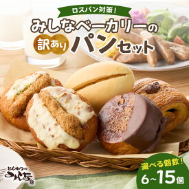 【ふるさと納税】＼ 個数が選べる！ ／ 北海道産素材にこだわった みしなベーカリー 訳あり パン おまかせセット！ 訳ありパン 北海道産素材 パンセット みしなベーカリー直送 手作りパン 北海道小麦 パン詰め合わせ パン福袋 北海道産 福袋 北海道 清水町 送料無料