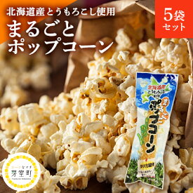 【ふるさと納税】北海道産 とうもろこし 100％ 使用「 まるごと ポップコーン 」 選べる内容量 5本 20本 30本入り アウトドア 映画 キャンプ おやつ お菓子 スナック 簡単 調理 A-1グランプリ 優勝 コーン とうきび お取り寄せ 送料無料 北海道 十勝 芽室町