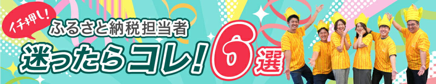 ふるさと納税担当者イチ押し！迷ったらコレ！6選