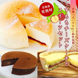 【ふるさと納税】 すももチーズケーキとスイーツセット スモモ チーズ タルト スイーツ お菓子 冷凍 北海道 十勝 更別村 F21P-121