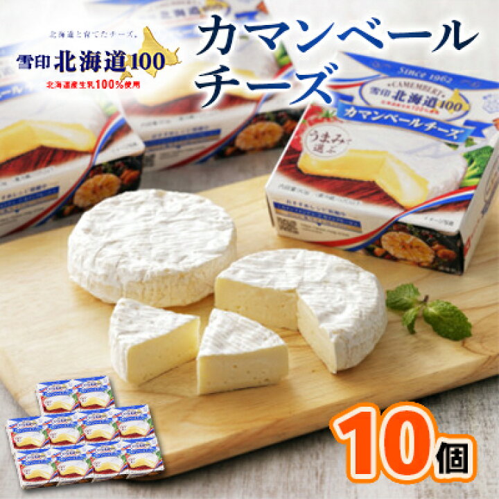楽天市場】【ふるさと納税】雪印北海道 カマンベールチーズ 1箱(90g×10 