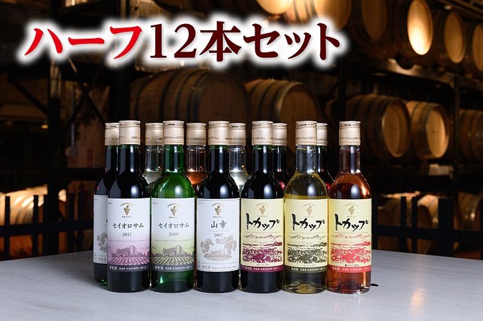 日本最大級の品揃え 50年以上の歴史を誇る十勝ワインは 一貫して辛口路線を堅持しています ふるさと納税 C001-3 十勝ワインハーフ12本セット 新作