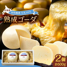 【ふるさと納税】北海道 ゴーダチーズ 300g×2個 チーズ ゴーダ 北海道産 十勝産 十勝 おすすめ 人気 [BEAU001]