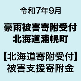 【ふるさと納税】令和7年9月 豪雨被害寄付受付 北海道浦幌町 （返礼品はありません）