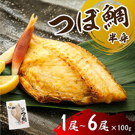 【ふるさと納税】干物界の最高級魚 厳選した つぼ鯛 半身100g 【選べる数量】｜日時指定可 一夜干し 国産 無添加 魚介類 魚介 干物 切り身 冷凍 パック 発送 すぐ届く 釧路町 釧路超 特産品 br02