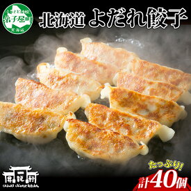 【ふるさと納税】 1812. よだれ餃子 10個入 4パック 計40個 餃子 ぎょうざ ギョウザ ギョーザ 生餃子 冷凍 中華 豚 肉 野菜 厚皮 きたほなみ ゆめちから 焼き 惣菜 おかず お取り寄せ 昇龍軒 送料無料 北海道 弟子屈町 20000円