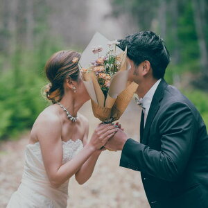 yӂ邳Ɣ[Łz9051. wGIFTxHokkaido National Park Wedding Photo@EGfBOtHg vC