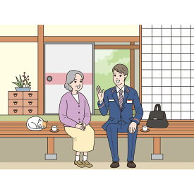 【ふるさと納税】日本郵便　郵便局のみまもりサービス「みまもり訪問サービス」（6ヶ月）