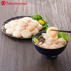 【ふるさと納税】【緊急支援品】北海道野付産 ホタテ貝柱 1kg（特大） 【高島屋選定品】【TK002NH02】