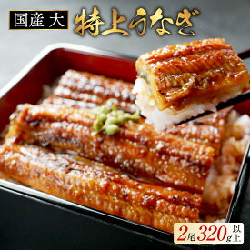 【ふるさと納税】 高評価★5.0 国産 特上 うなぎ 2尾 【発送時期が選べる】 合計 320g 以上（ 160g × 2尾 ）（ ふるさと納税 うなぎ 美味しい 鰻 国産 鰻 ふるさと 訳あり 蒲焼 うなぎの蒲焼き 惣菜 湯せん レンジ 簡単調理 小分け 北海道 別海町 お中元 ）
