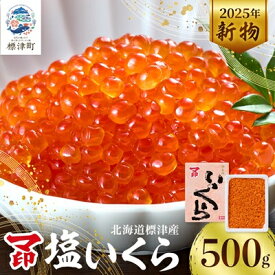 【ふるさと納税】マ印 塩いくら 500g【配送不可地域：離島】【1664664】