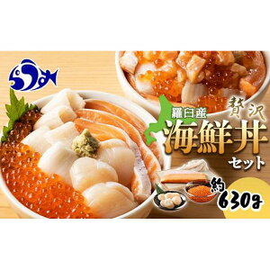 【ふるさと納税】【選べる発送月】北海道 知床羅臼産 極上海鮮丼セット ホタテ 時鮭(ときしらず) いくら えんがわ ほたて イクラ 醤油漬け エンガワ さけ シャケ カレイ 豪華 魚介 生産者