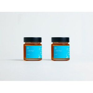 【ふるさと納税】青森産純粋はちみつ 晩夏の百花蜜 2個セット【1499354】