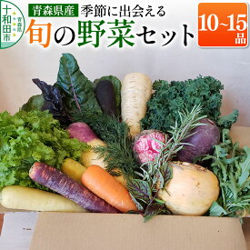 【ふるさと納税】【青森県産】季節に出会える「旬」の野菜セット10〜15品 新鮮野菜の詰め合わせ 今が旬 [今が旬 季節野菜]