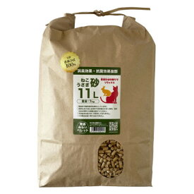 【ふるさと納税】猫砂(青森ひば・11L・7kg/袋)【1484925】