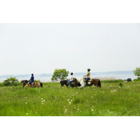 【ふるさと納税】青森県三沢市　乗馬トレッキング(小川原湖トレイル)1名様120分【1681399】